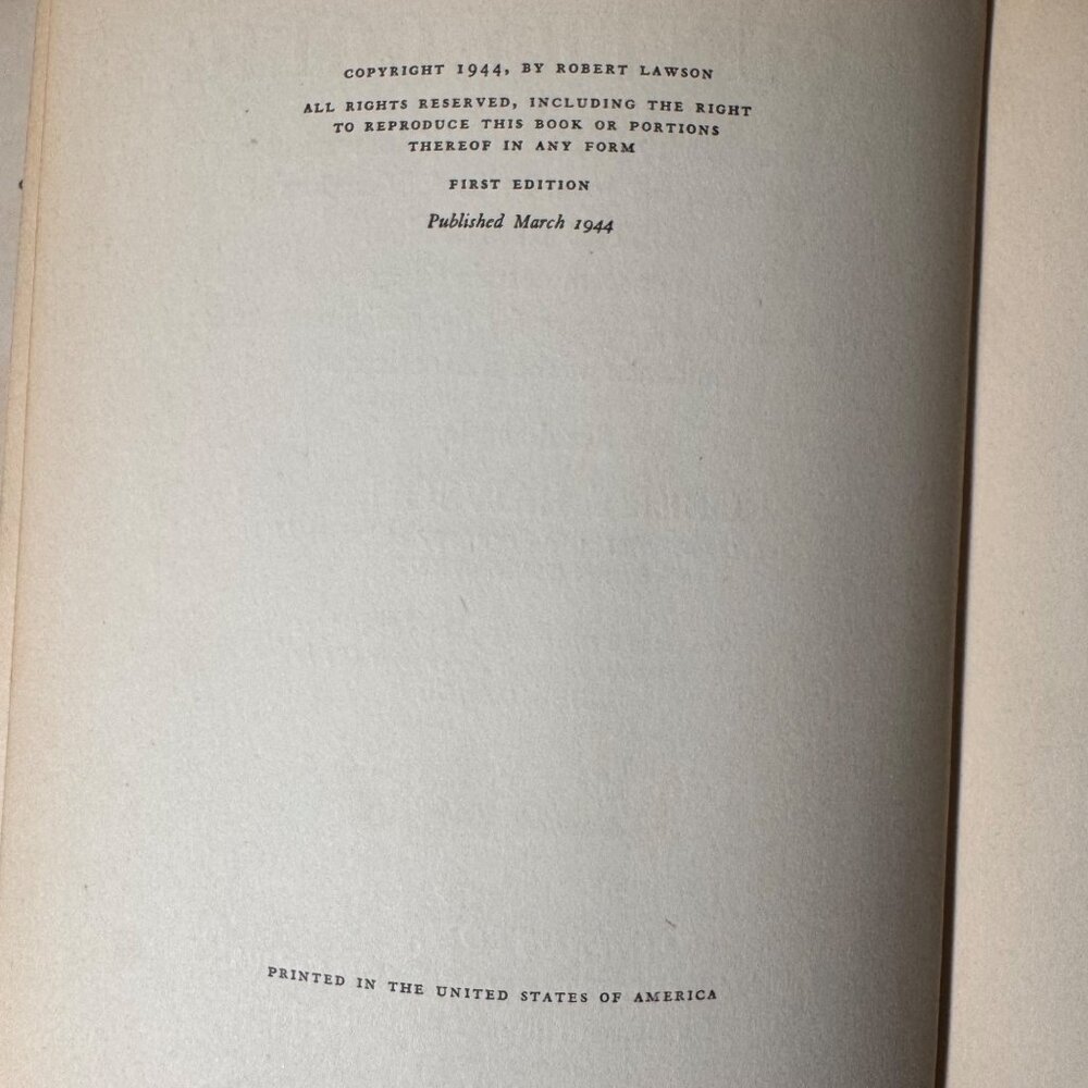 Country Colic Weeders Digest Robert Lawson Stated 1st Ed 1944 HC DJ Illustrated - Picture 5 of 16